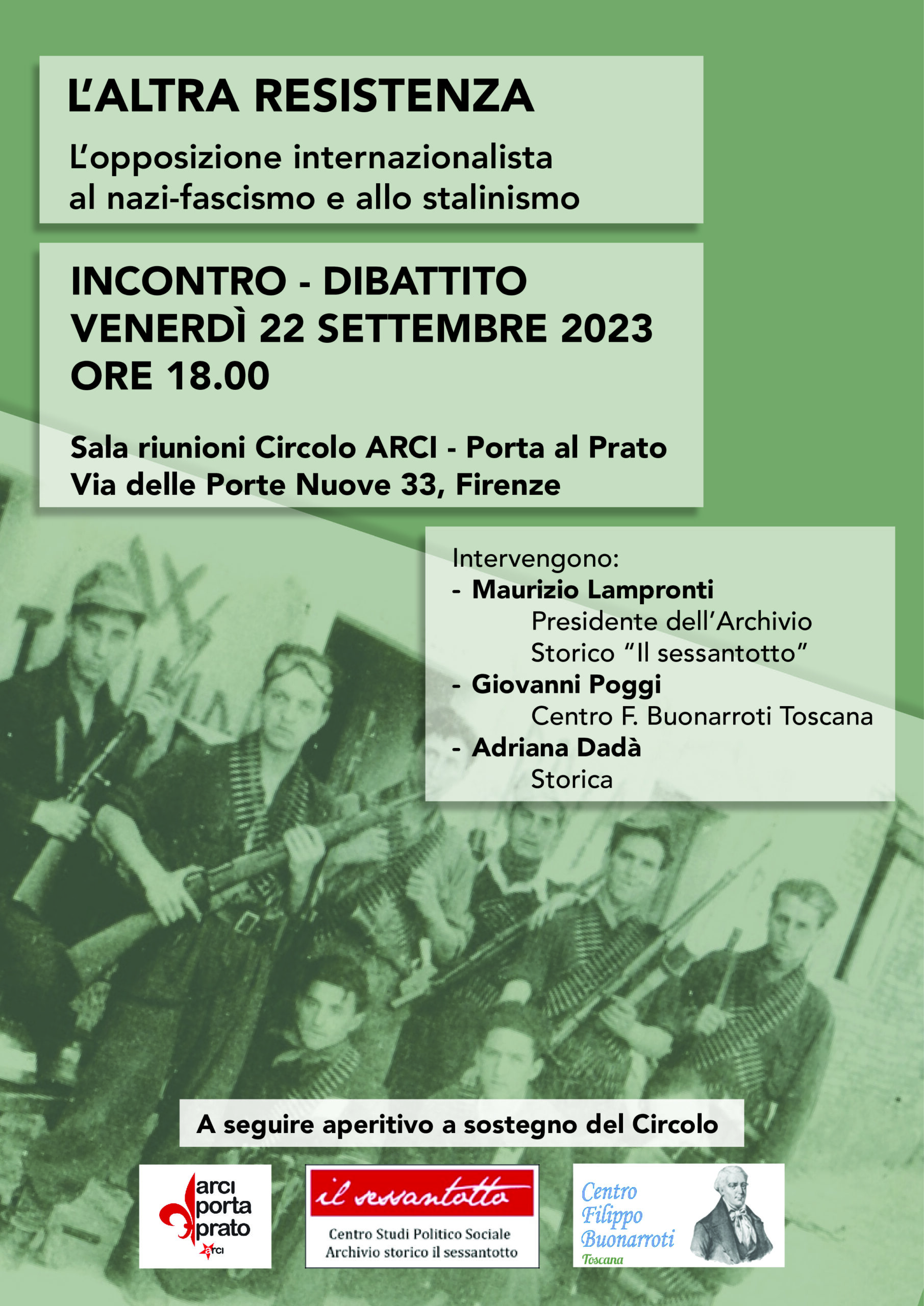 L’ALTRA RESISTENZA: L’opposizione internazionalista al nazi-fascismo e allo stalinismo L’ALTRA RESISTENZA: L’opposizione internazionalista al nazi-fascismo e allo stalinismo